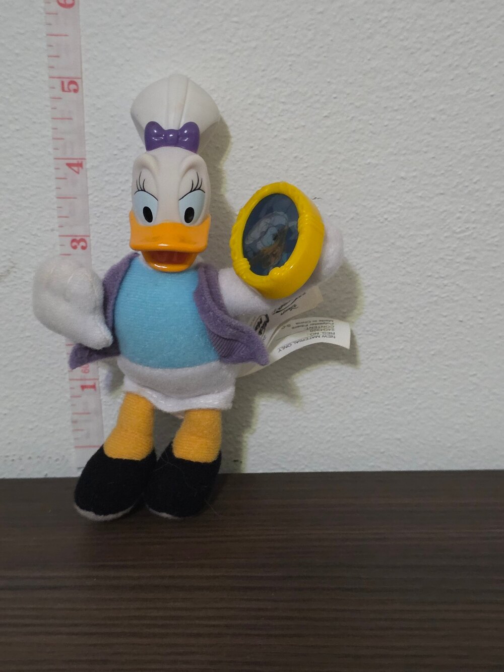 2001 McDonald's Happy Meal House of Mouse Daisy Duck Plush Figure